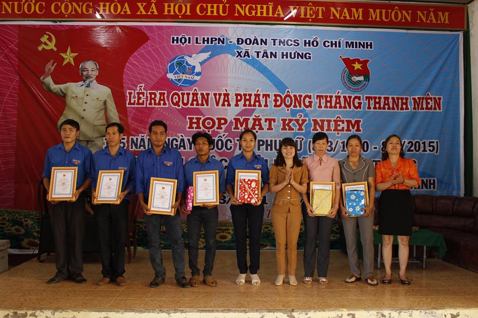 LỄ PHÁT ĐỘNG RA QUÂN THÁNG THANH NIÊN VÀ HỌP MẶT KỶ NIỆM 105 NĂM NGÀY QUỐC TẾ PHỤ NỮ 8/3